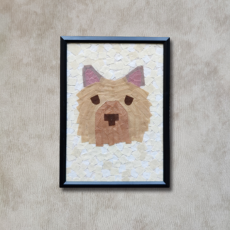 Pom Dog Face Art Frame
